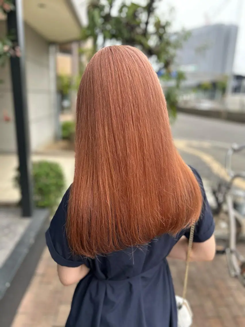 ロング ヘアカラー 【艶ｶﾗｰ/ｼｮｰﾄ 】田原 愛菜🐯のヘアスタイル