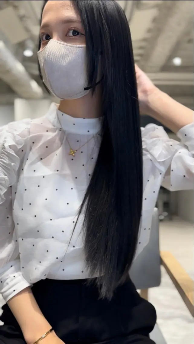 ロング 髪質改善 縮毛矯正 トリートメント 酸熱トリートメント 髪質改善/美髪師/ 田邊翔伍のヘアスタイル