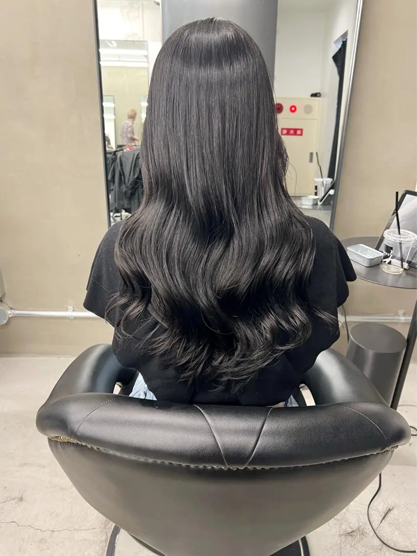 ロング カラー カット ヘアカラー トリートメント kimika🥑 メンズ/髪質改善のその他イメージ