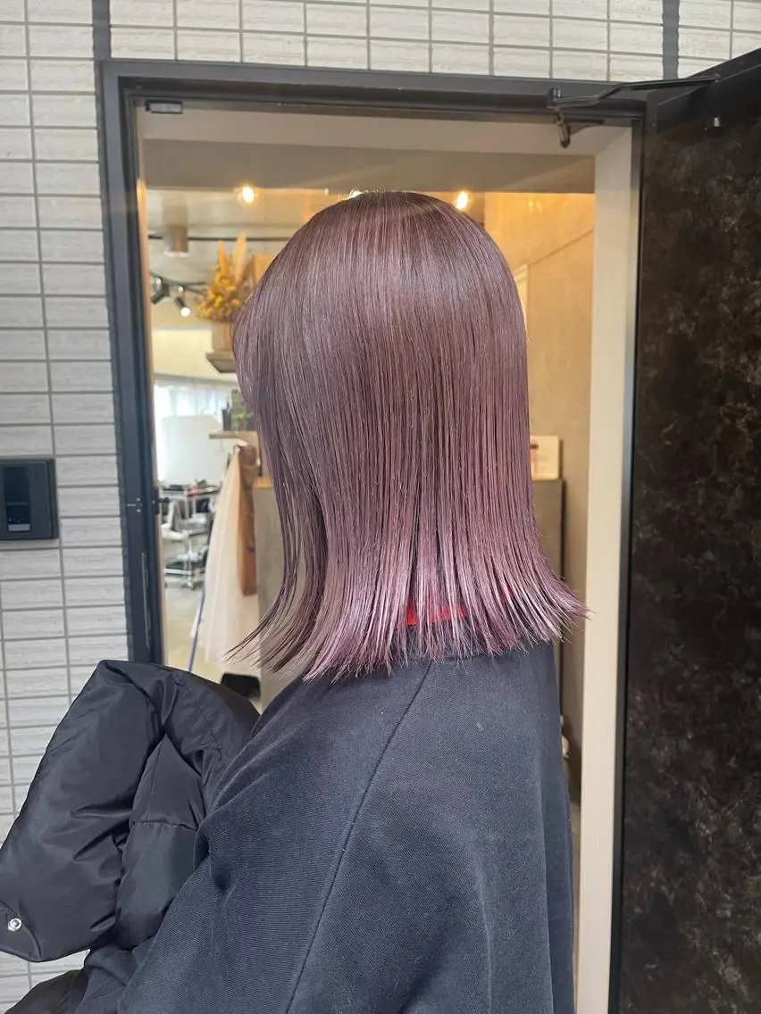 ショート カラー ハイライトカラー ピンクカラー ハイライト ダブルカラー /まつ毛パーマ🎀のヘアスタイル