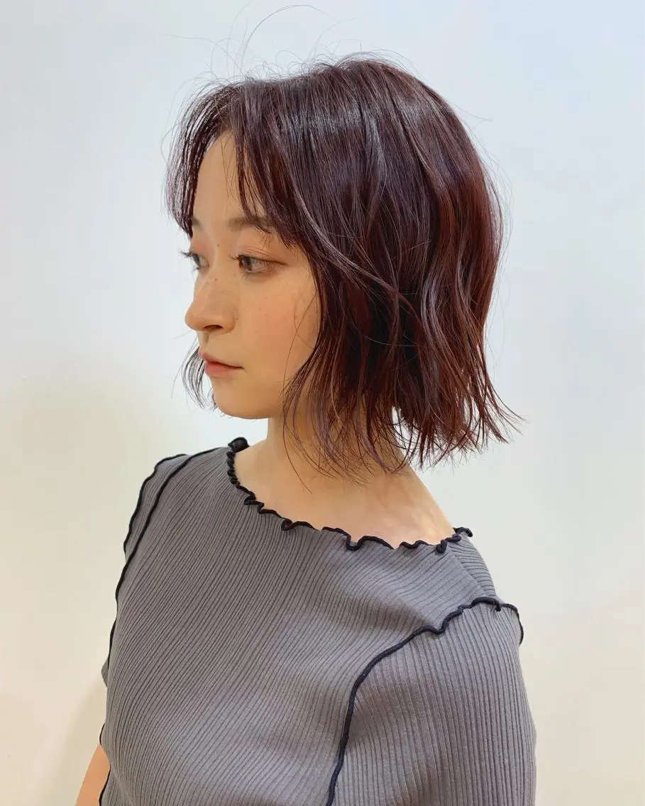 ショート ヘアカラー sugiyama noaのヘアスタイル