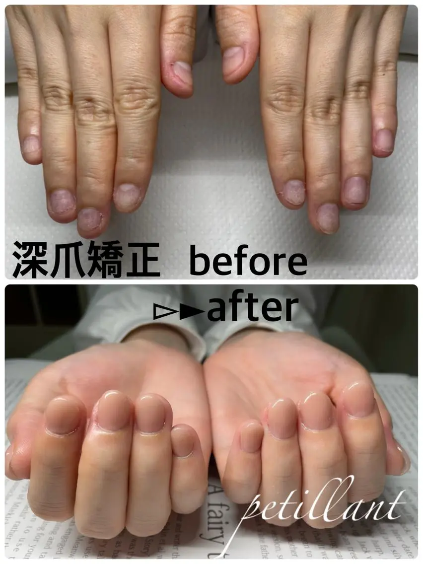 ネイル ハンドネイル ハンドケア nail salon petillantのネイルデザイン