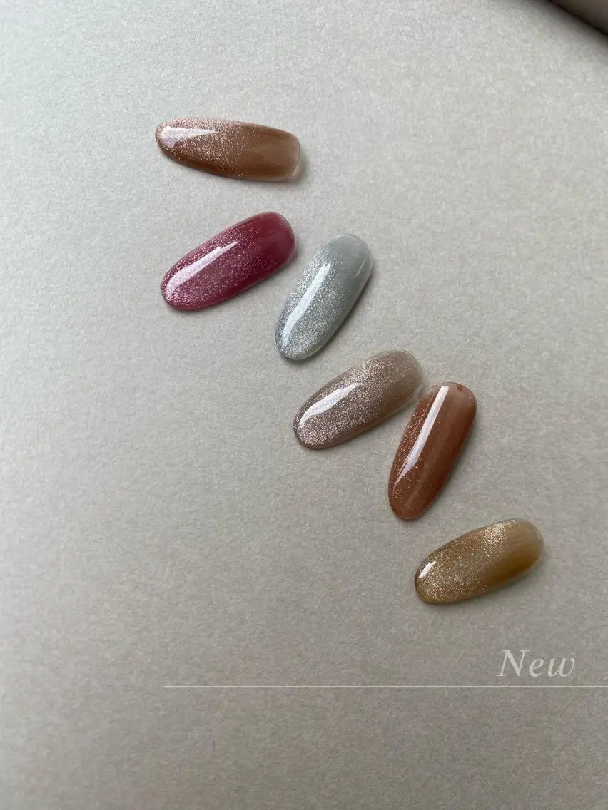 ネイル マグネットネイル マグネットワンカラー ワンカラーネイル ハンドネイル nailsalon ∞ ﾐｶﾅﾙ ∞のネイルデザイン
