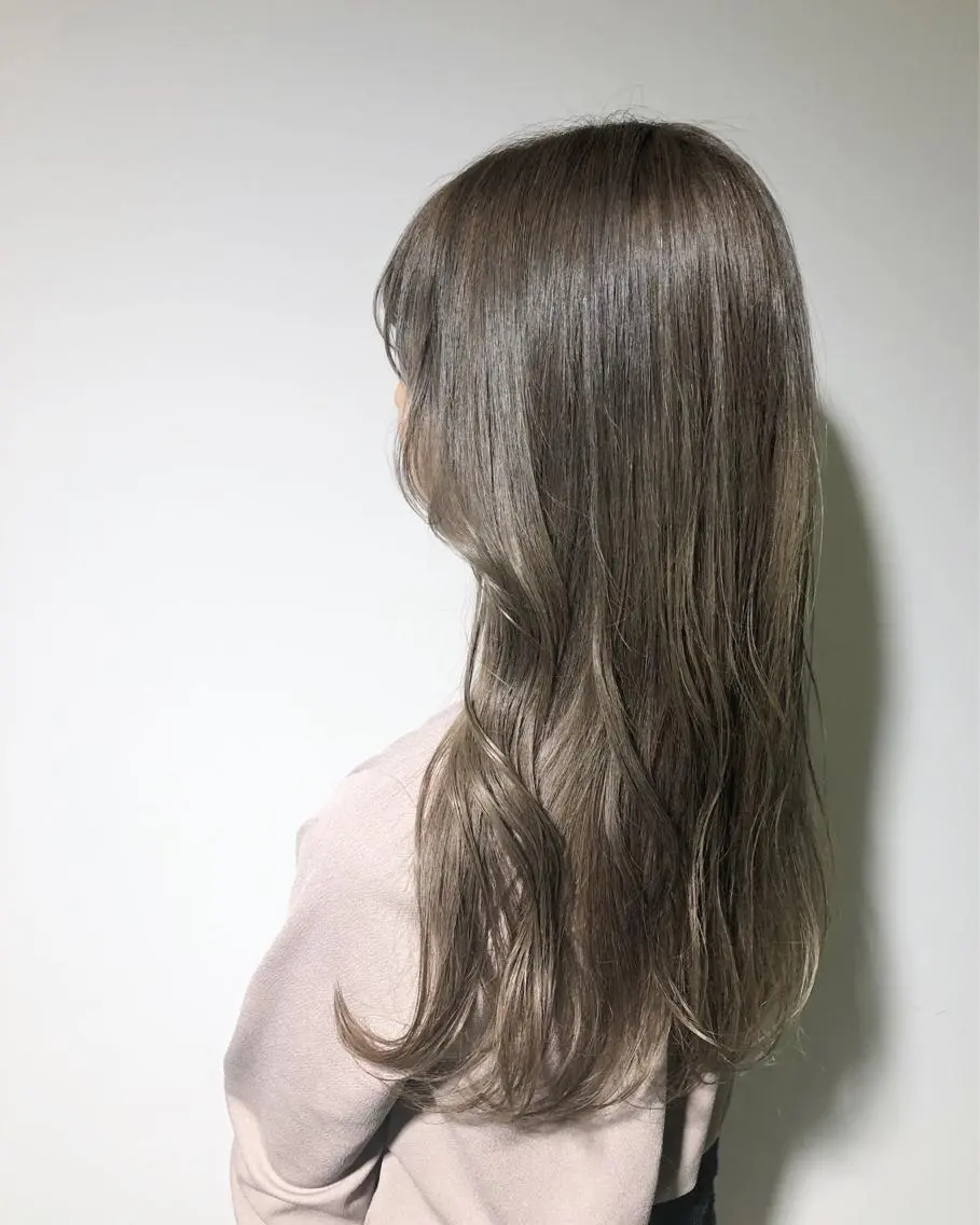 ロング カラー ヘアカラー トリートメント 🍊新宿南口🍊 ERINAのヘアスタイル