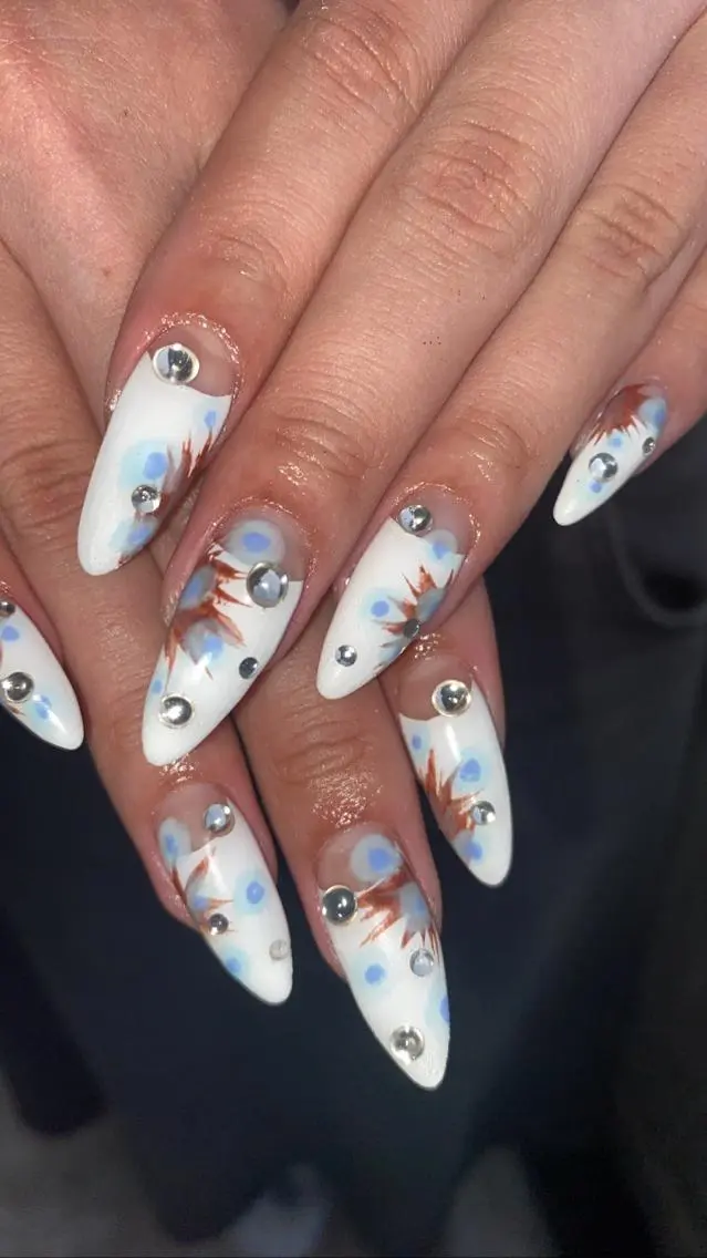 ロング カラー ネイル tetty nailsalonのネイルデザイン