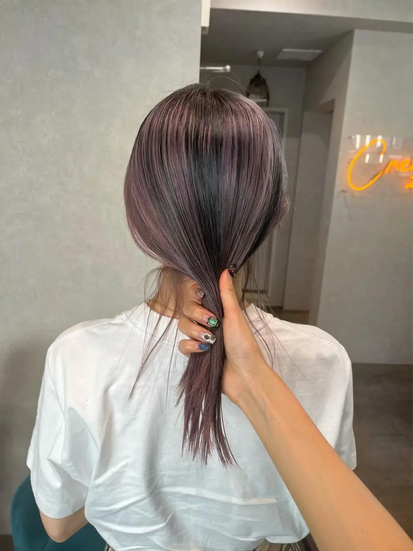 ミディアム カラー ヘアセット🎀パーマ Tsubasaのヘアスタイル