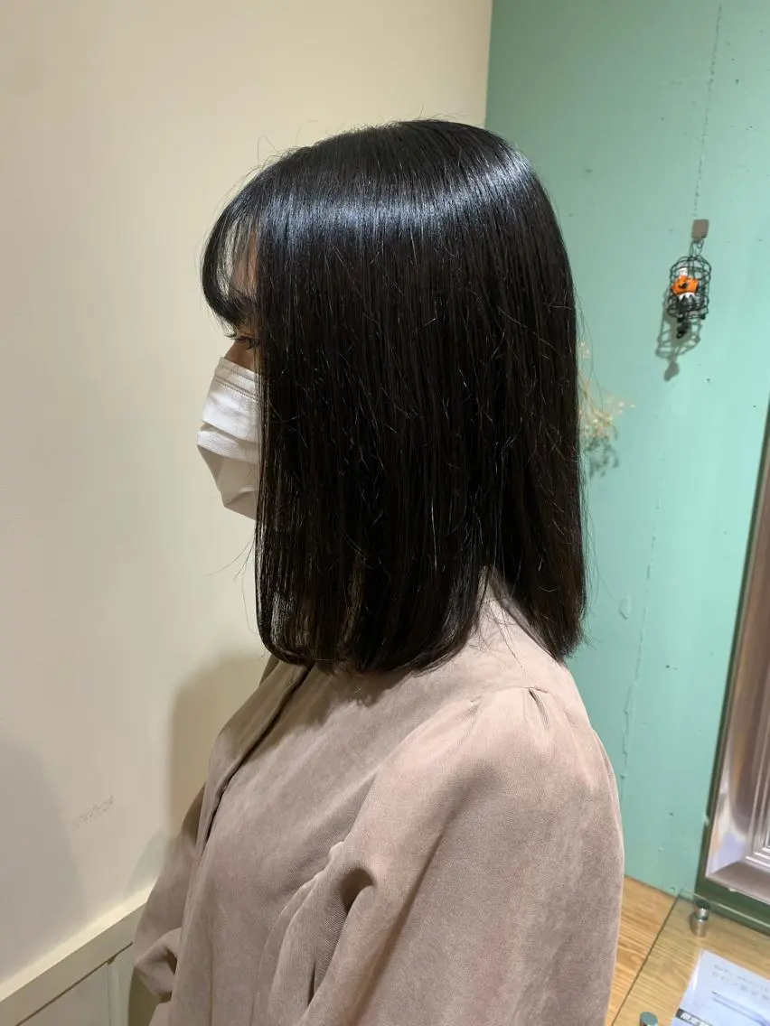 ミディアム 💖クボ モモ💖のヘアスタイル