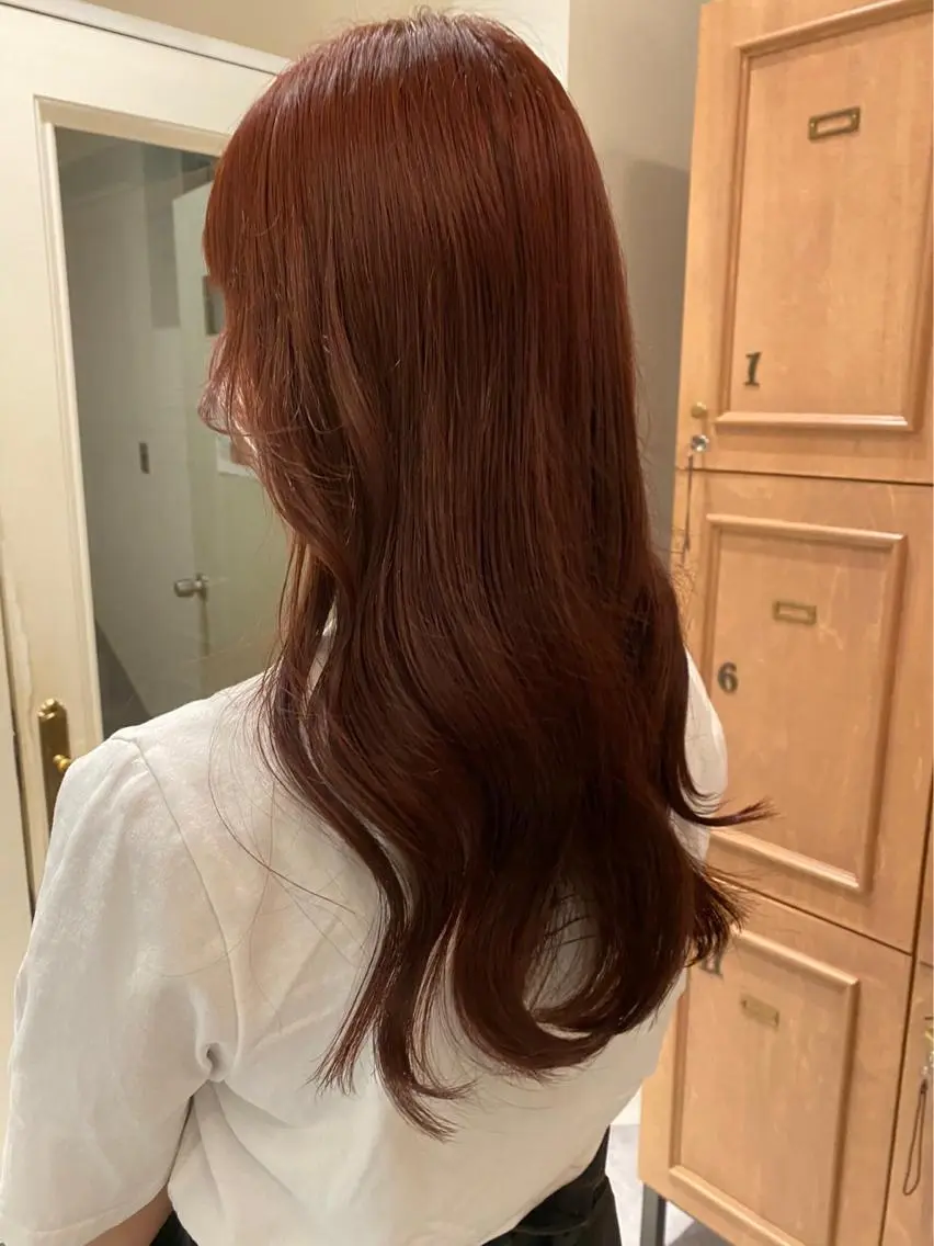 ロング 薄暮 マツイ　レンのヘアスタイル