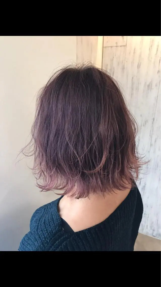 ミディアム アッシュ arc. arc.のヘアスタイル