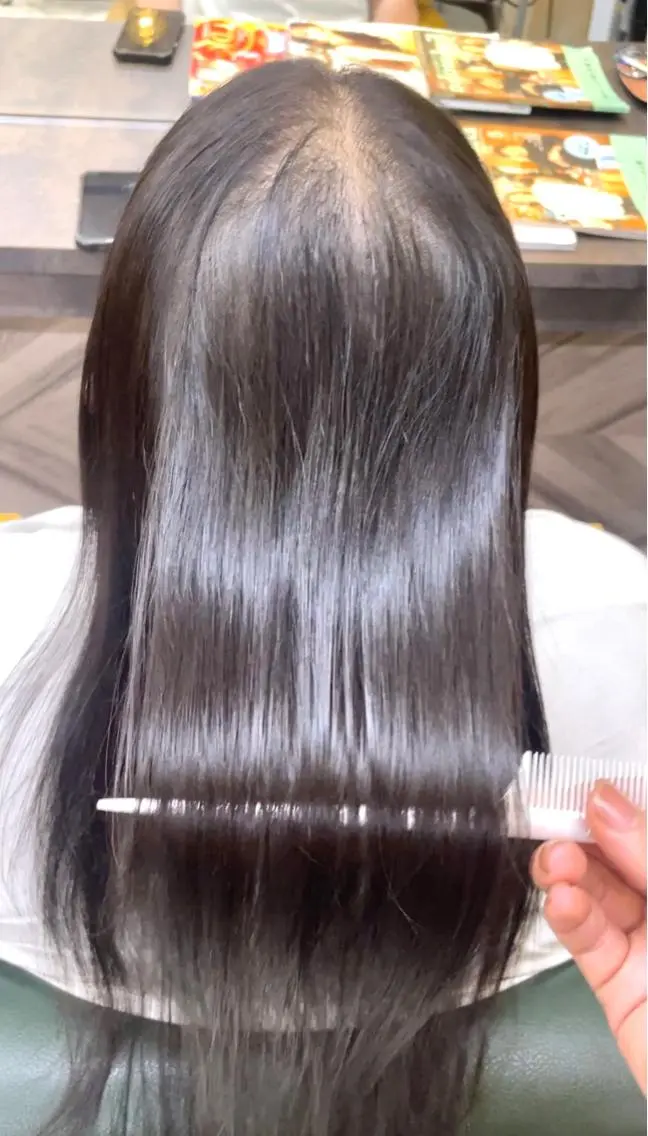 ロング 安倍 辰哉のヘアスタイル