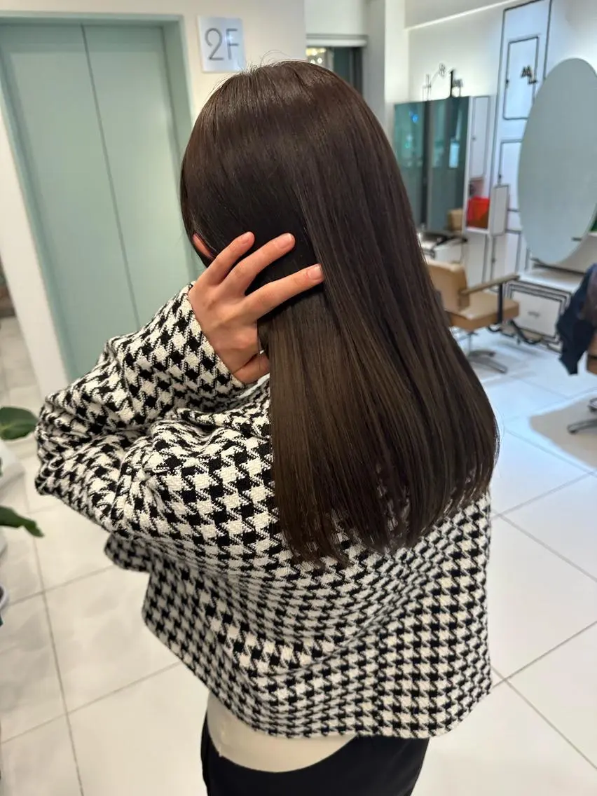 ロング カラー カット ヘアカラー 栄/平日限定✨ REIRIのヘアスタイル