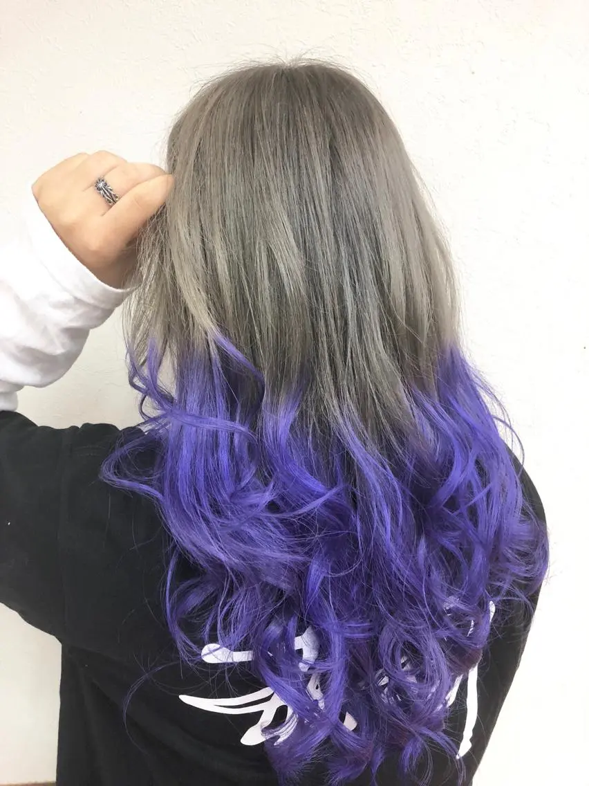 カラー 最高級エクステ /羽エクステ白石宇由のヘアスタイル
