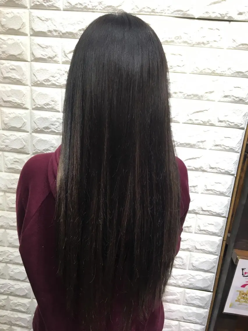 ロング カラー グラデーションカラー エクステ IwAsh大和駅前店 河野亜里香のヘアスタイル