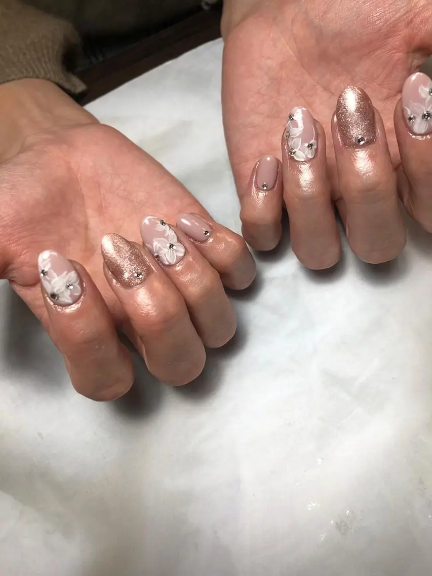 ネイル アートネイル 持ち込み Nailist Honamiのネイルデザイン