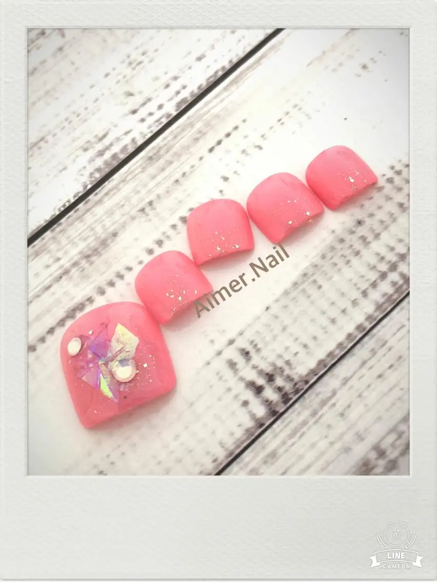 ネイル フットネイル フットネイル Aimer. Nailのネイルデザイン