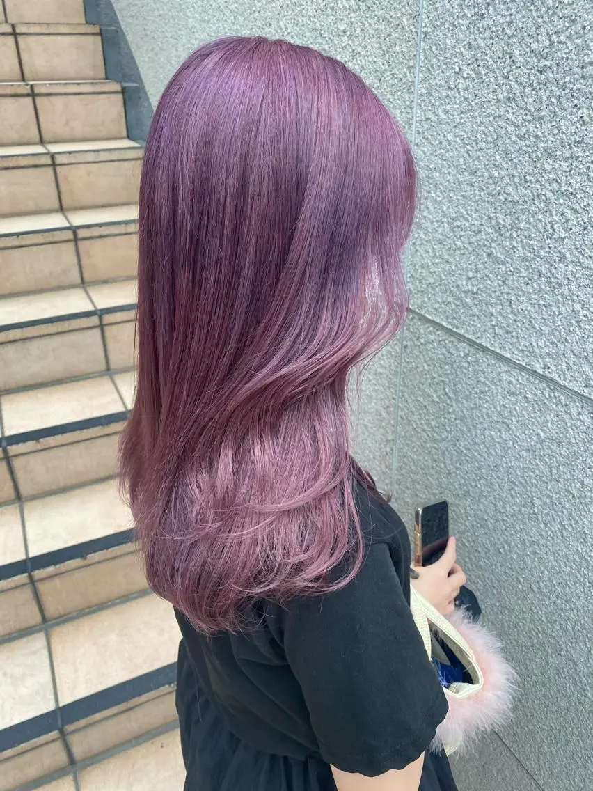 ロング カラー 💗💗韓国レイヤー yu-ki💗💗のヘアスタイル