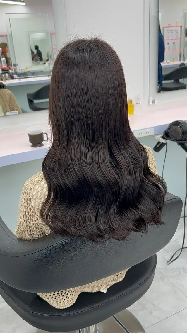 ロング カラー ヘアアレンジ ブリーチ ブラウンカラー ケアブリーチ 透明感カラー ダブルカラー カット ヘアカラー トリートメント ブリーチなしの達人 🌈KAITOのヘアスタイル