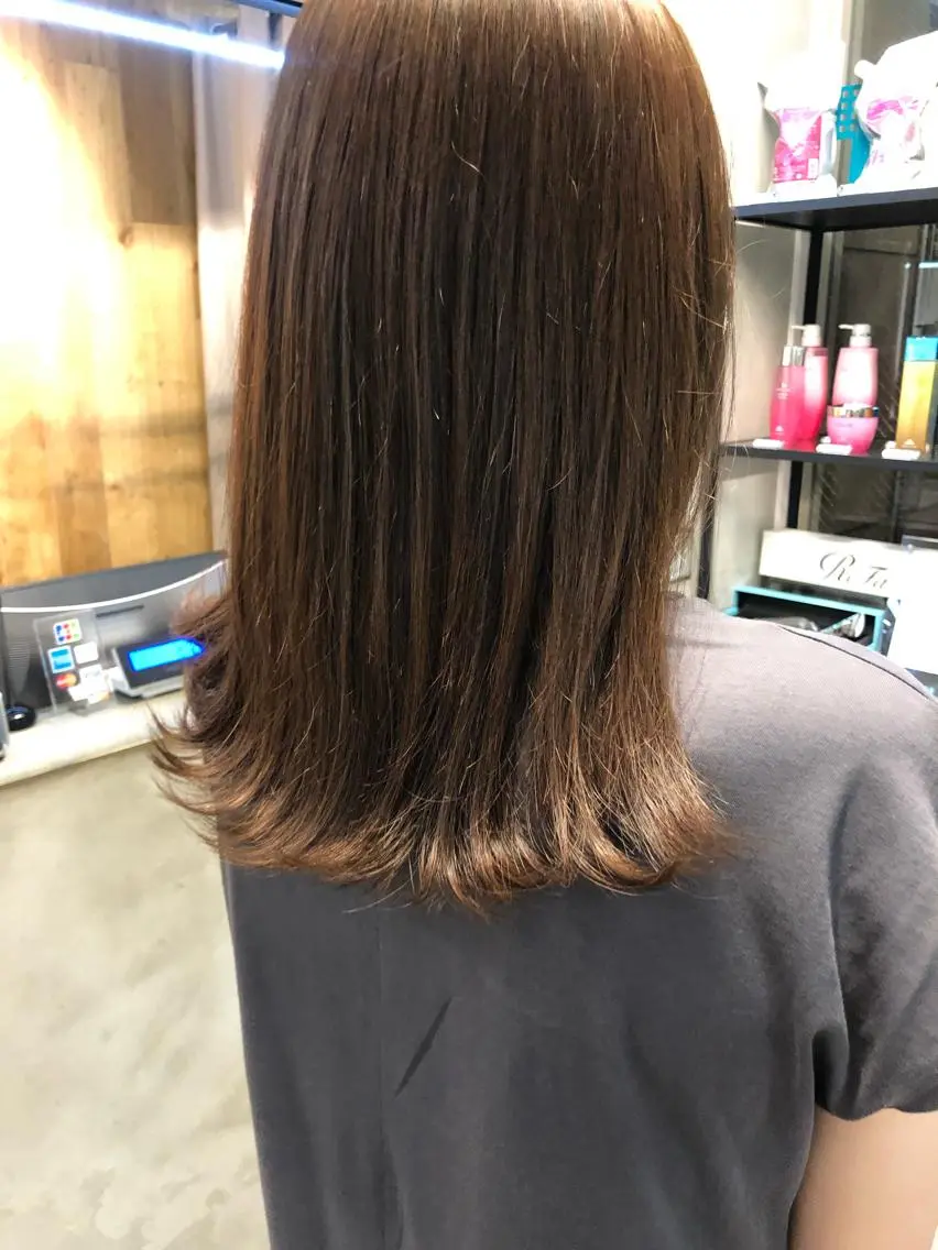 セミロング カラー お洒落パーマ/ボブ ❄️Tomoka❄️のヘアスタイル