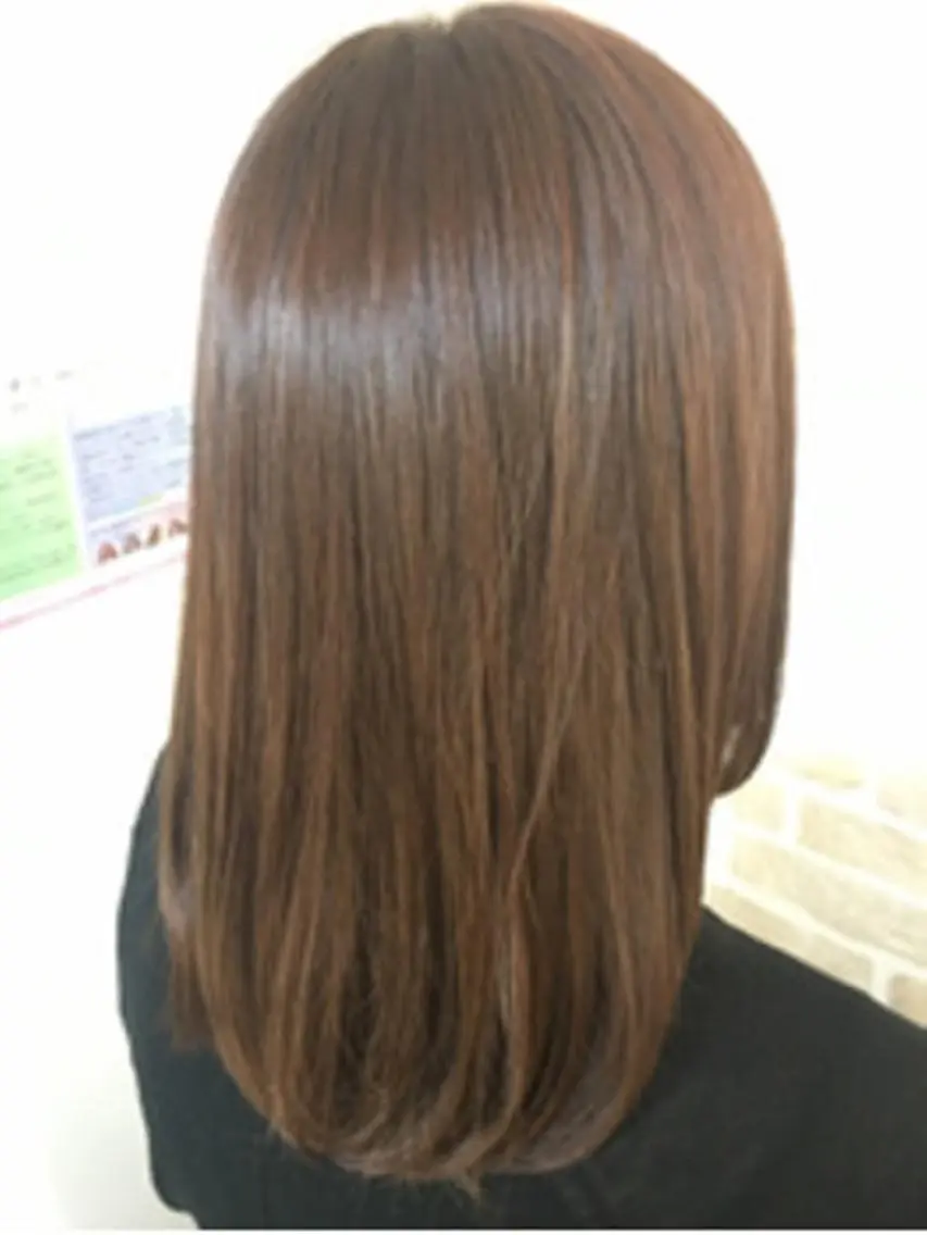 カラー 髪質改善 LIME 長野駅のヘアスタイル