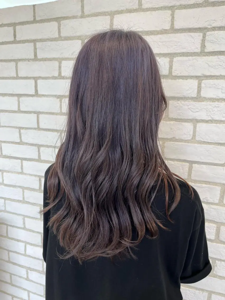 ロング カラー イルミナカラー 《艶髪質改善》 かのん☽⑅ ˖のヘアスタイル