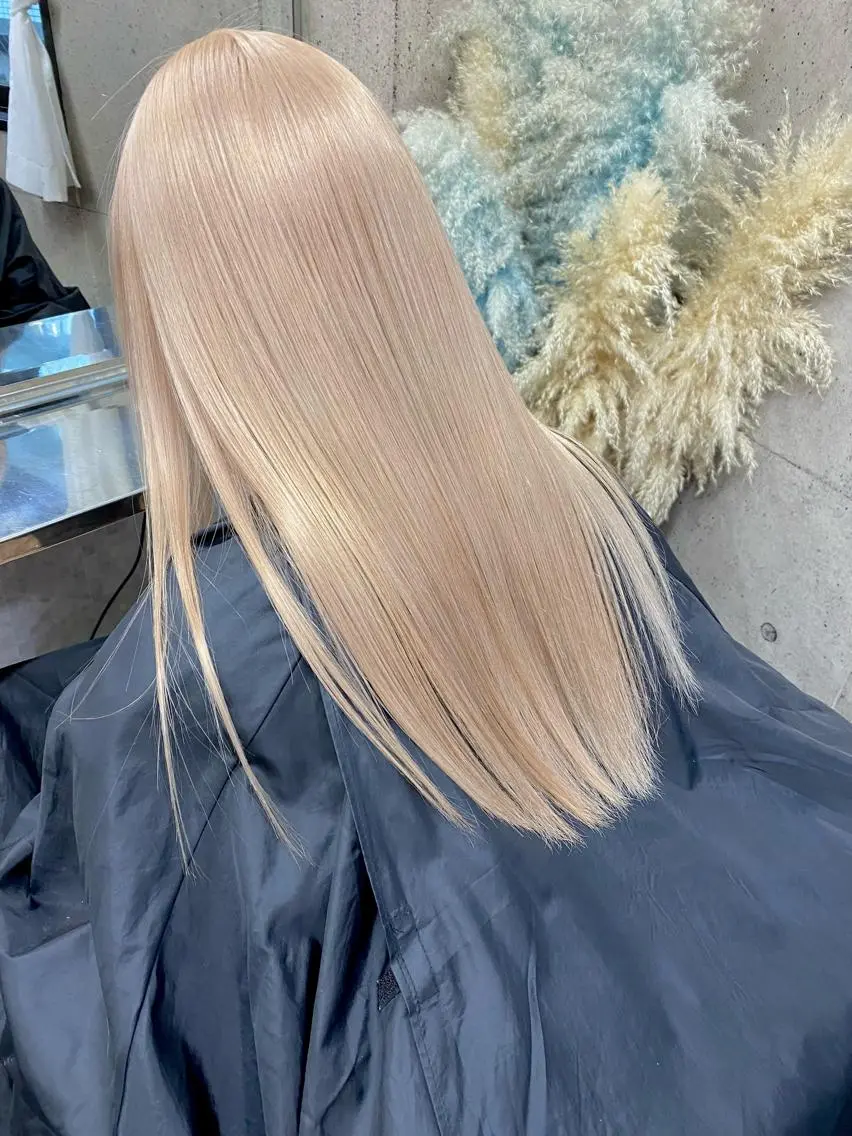 ロング カラー ヘアカラー トリートメント ⭕️ダメージレス特化 髪質改善🥇丸山憲人のヘアスタイル