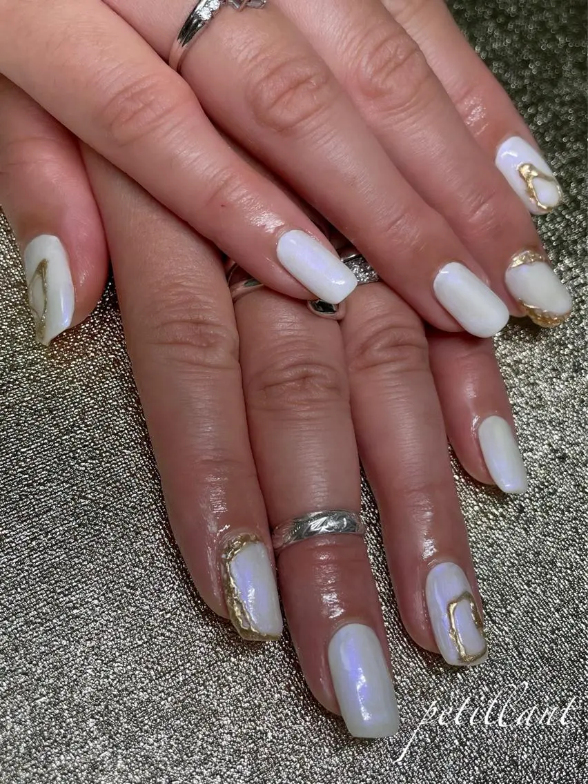 ネイル アートネイル ジェルネイル nail salon petillantのネイルデザイン