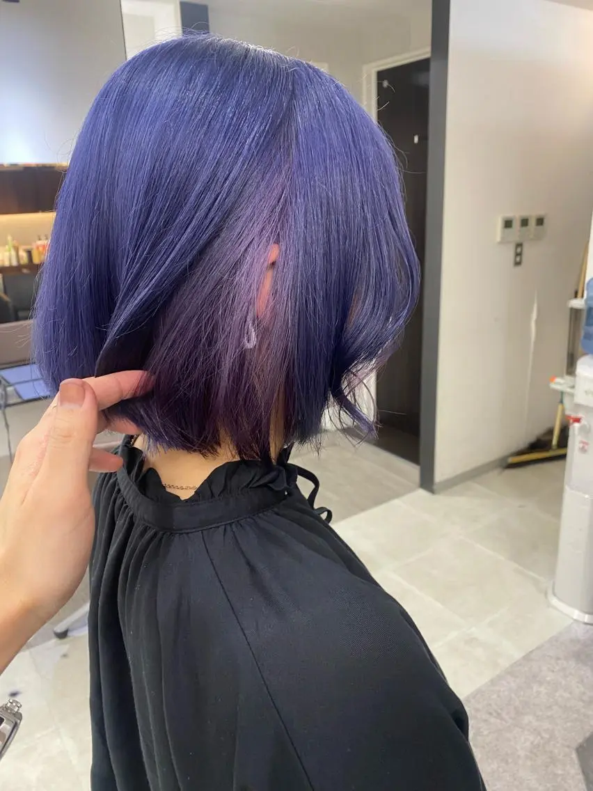 ミディアム カラー jill by gisel＿のヘアスタイル