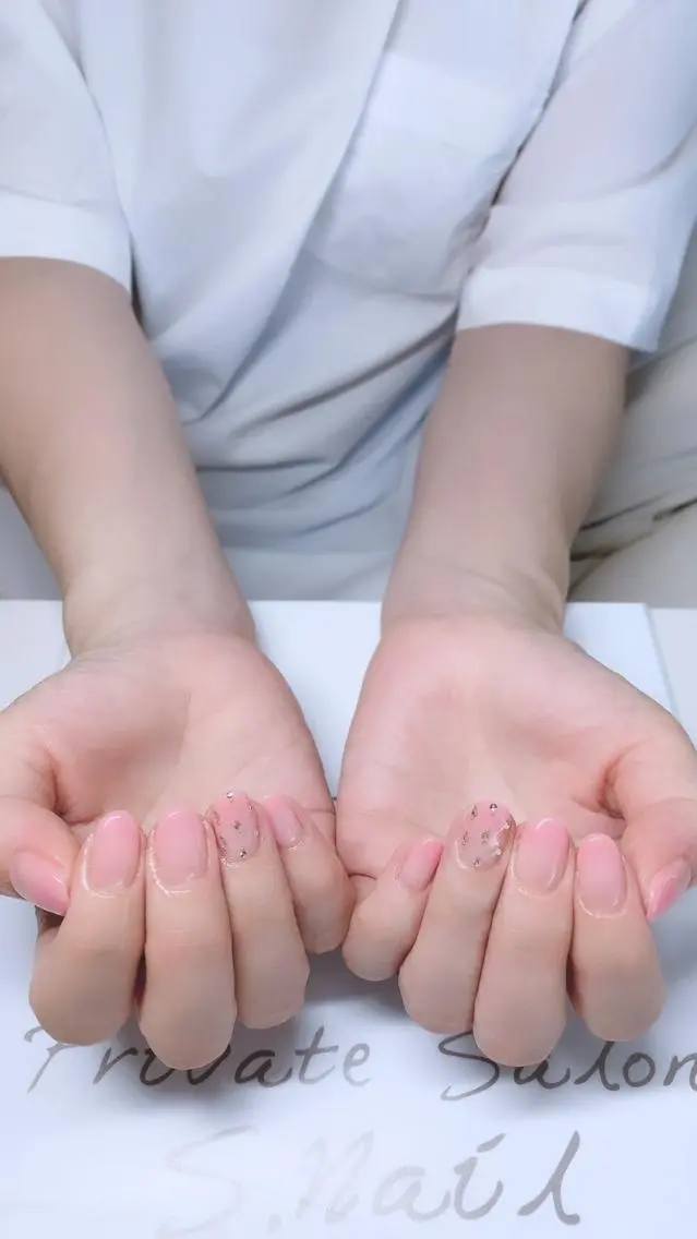 ネイル 西大分S.Nail 𓏲⋆🪸.⋆⸜🫧のネイルデザイン