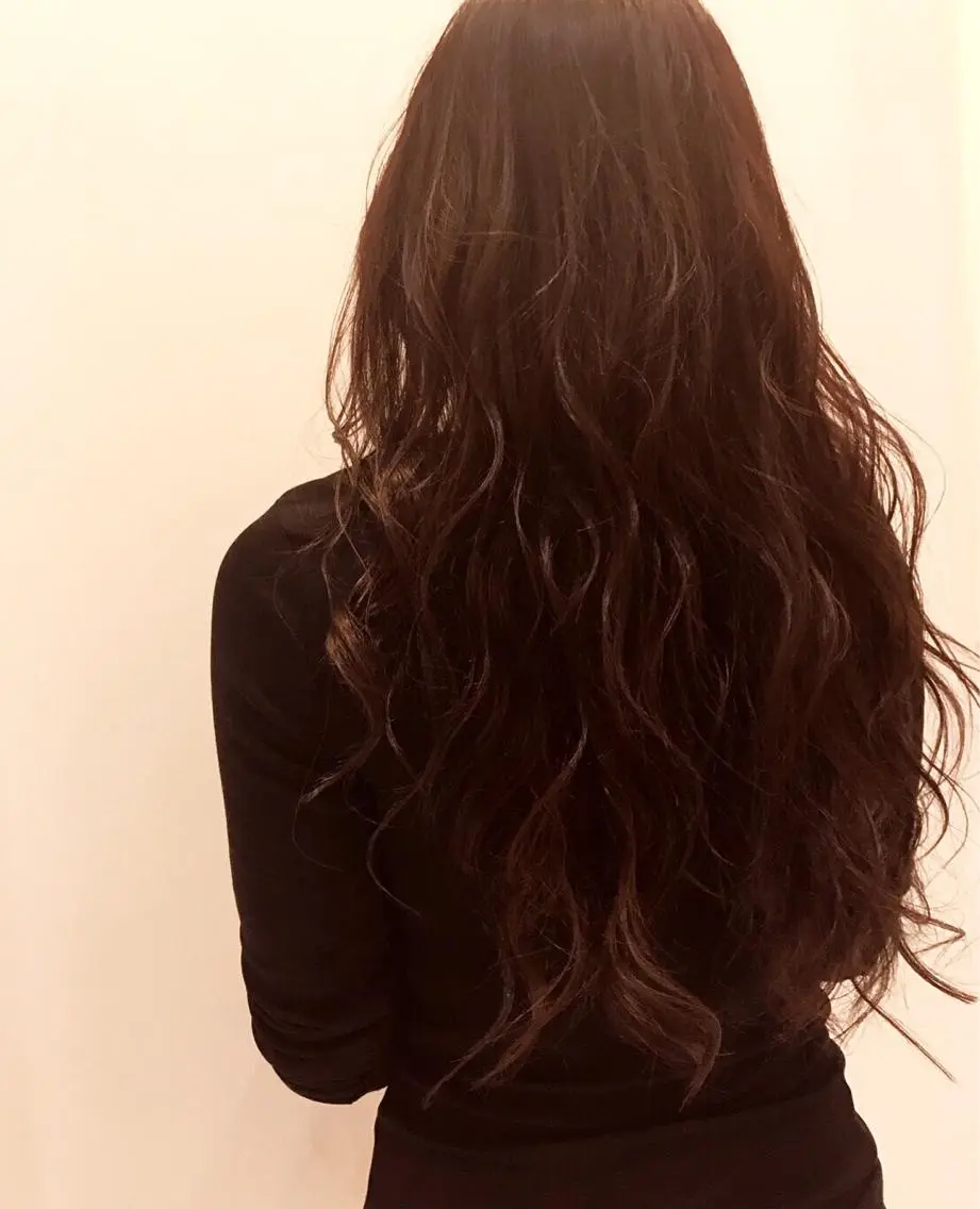 ショート ミディアム セミロング ロング カラー ブラウンカラー チョコレートブラウン シールエクステ⭐️ オオミタクヤのヘアスタイル