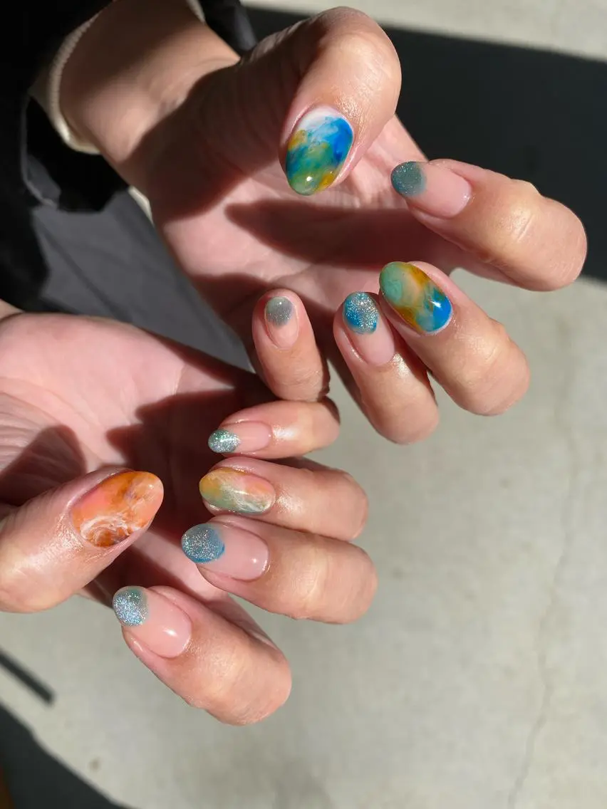 ネイル ハンドネイル nailsalon ∞ ﾐｶﾅﾙ ∞のネイルデザイン