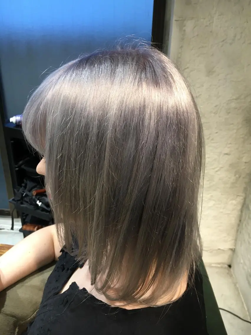 ミディアム カラー ✨艶髪✨透明感✨ 山内大樹のヘアスタイル