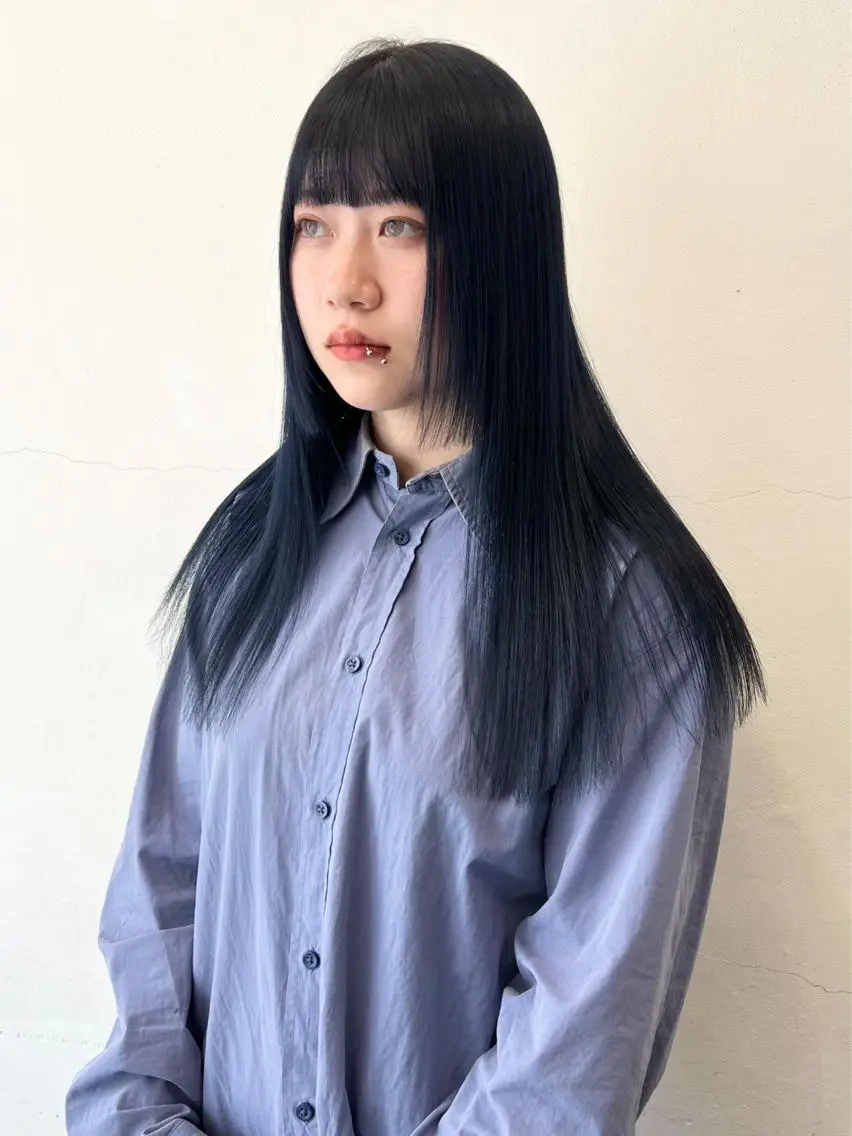 ミディアム カット ヘアカラー トリートメント HARU//原宿🤍 リピート率NO.1のヘアスタイル