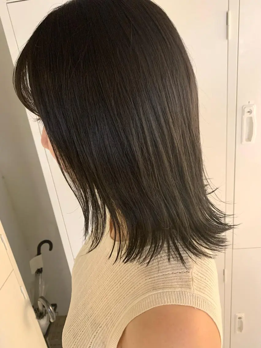 セミロング ✨ハイトーン✨艶髪 ✨髪質改善✨和田のヘアスタイル