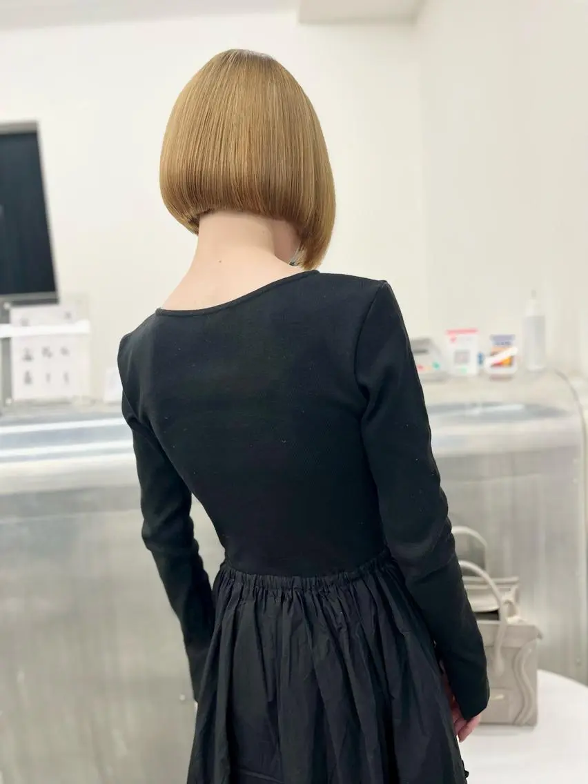 ショート カラー カット ヘアカラー トリートメント KEPKA ヤマグチ 天神 今泉のヘアスタイル