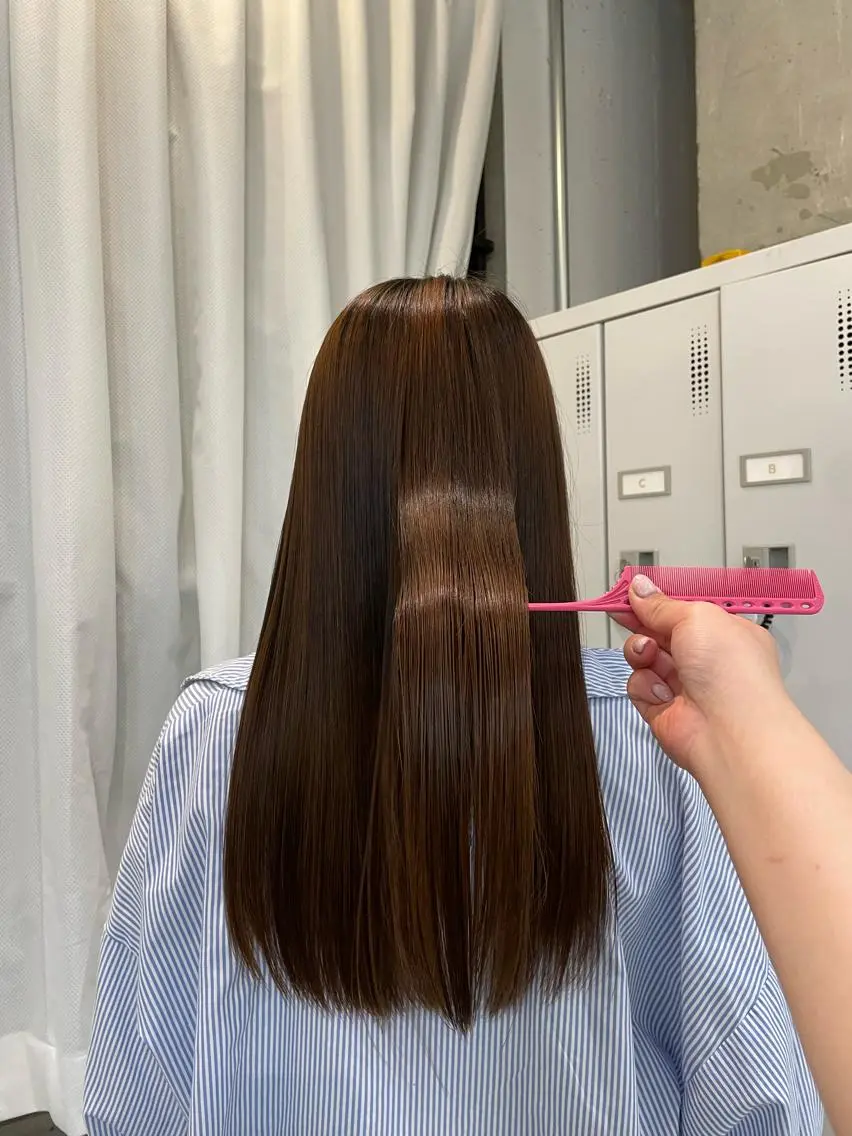 ロング トリートメント 透明感カラー🪡🤍 nanao🤍🪡のヘアスタイル