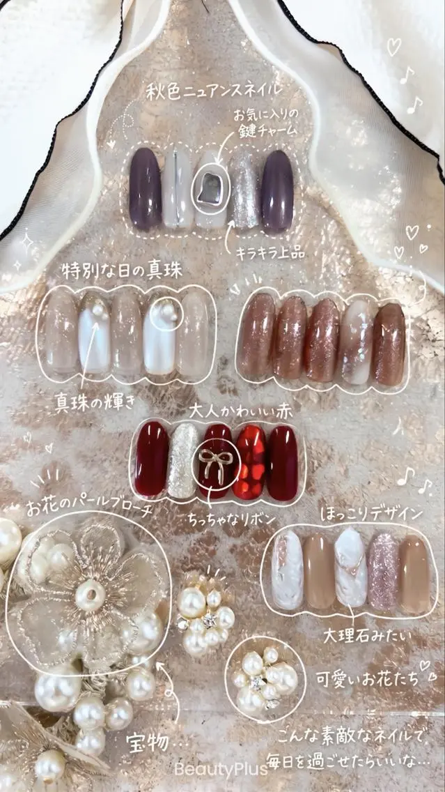 ネイル ハンドネイル LOWANAIL 中野のネイルデザイン