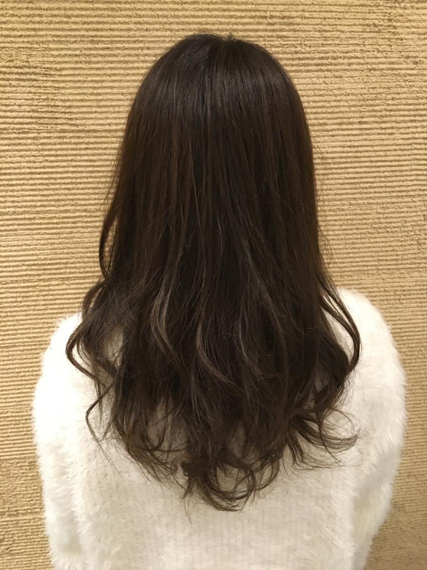 セミロング 植田 敬太のヘアスタイル