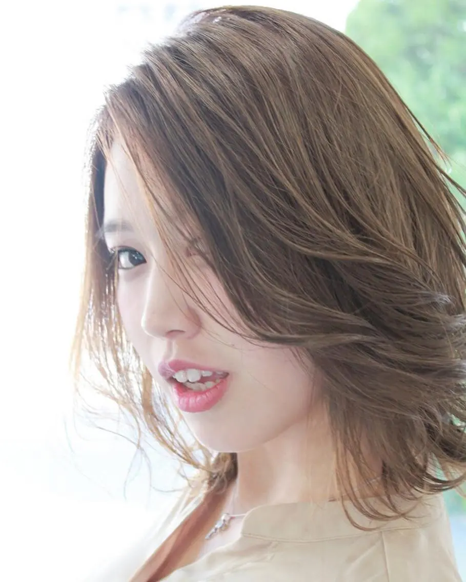 ショート 外ハネヘア 植野/新宿 高田馬場のヘアスタイル