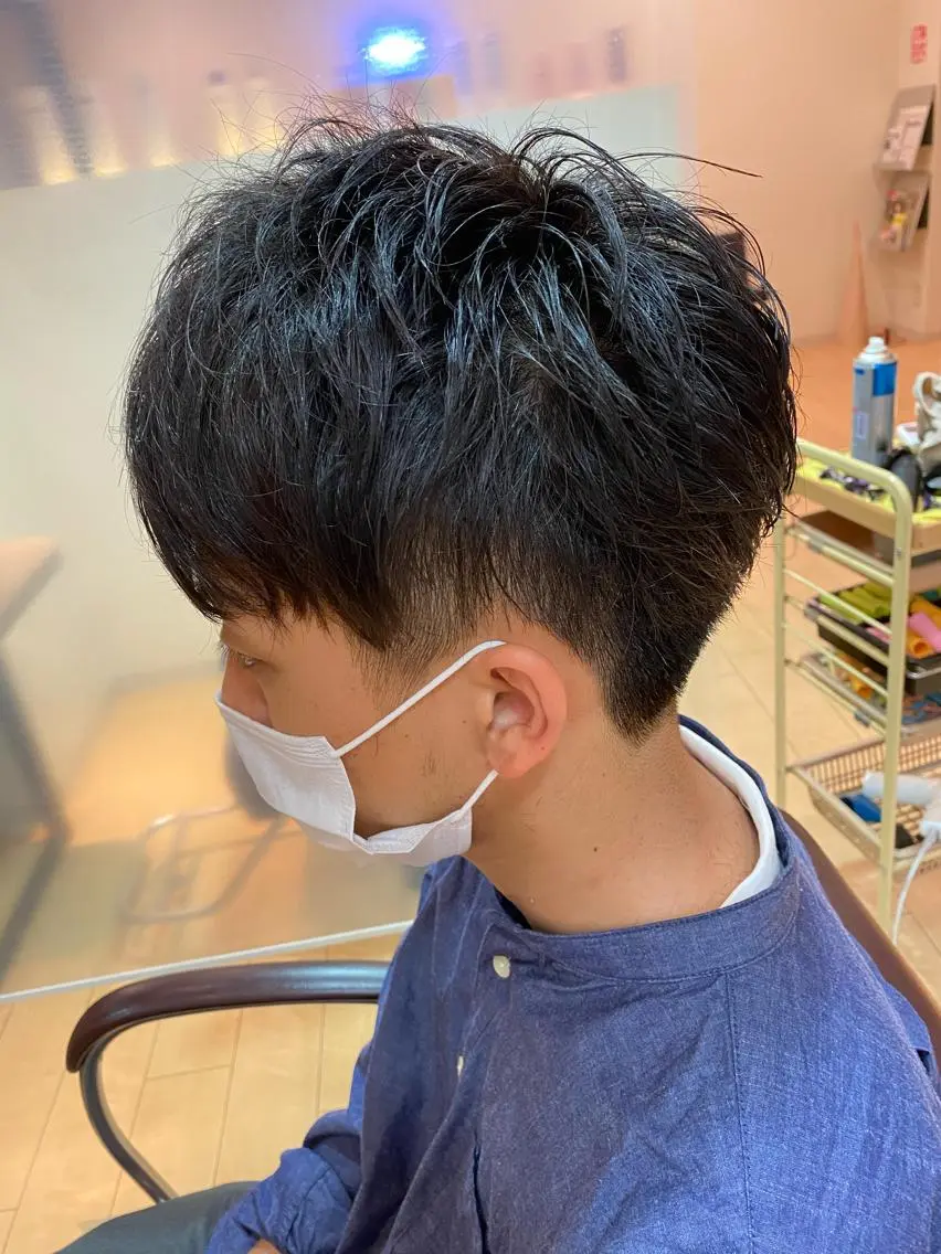 メンズ ツーブロック 刈り上げ 安藤 慎悟のヘアスタイル
