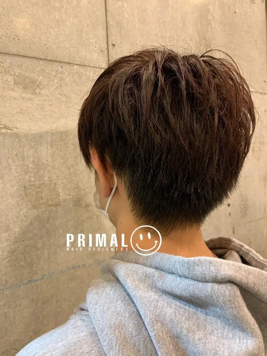 ショート メンズ カット 佐瀬竜矢PRIMAL /portのヘアスタイル