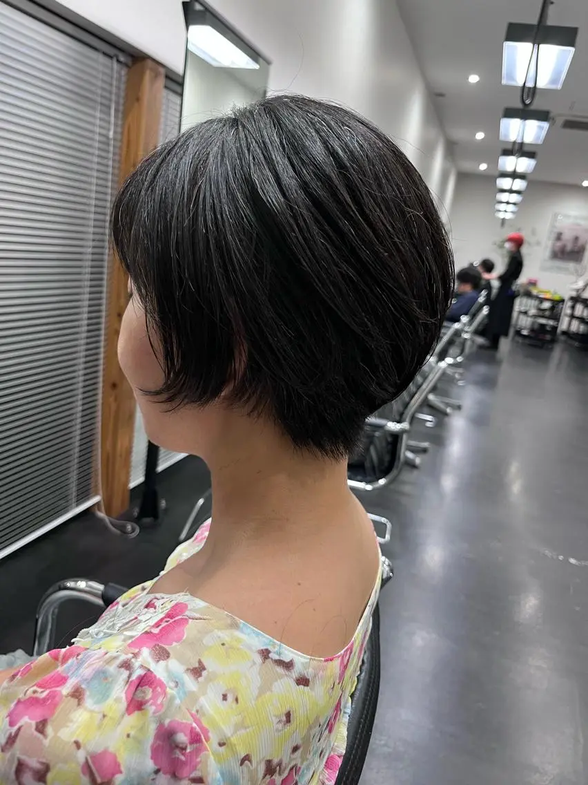 ショート ショートヘア 似合わせパーマ/ 山本銀次郎のヘアスタイル