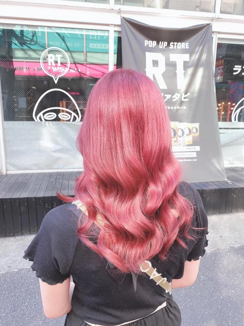 ロング カラー ヘアアレンジ メンズ キッズ ブリーチの髪様 MASATOのヘアスタイル
