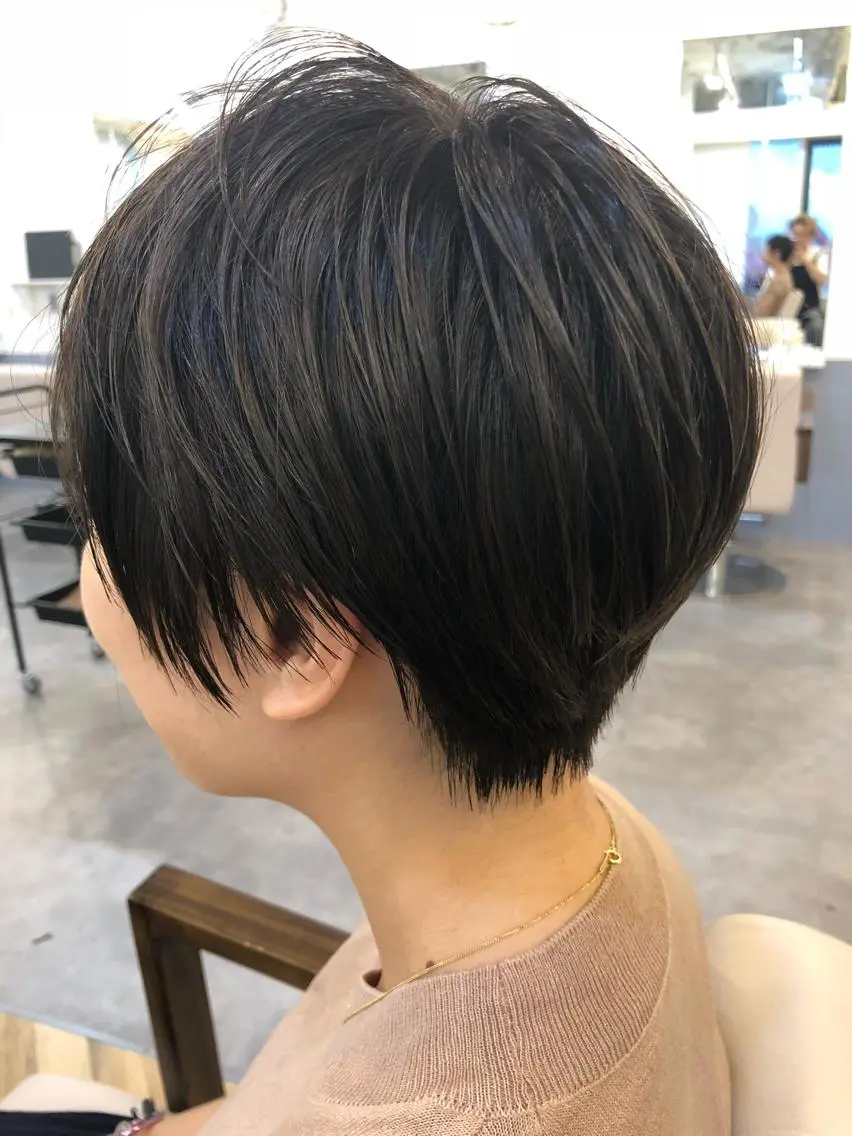 ショート ショートヘア カット ヘアカラー 襟足特化型美容師 🌈ATSUSHIのヘアスタイル