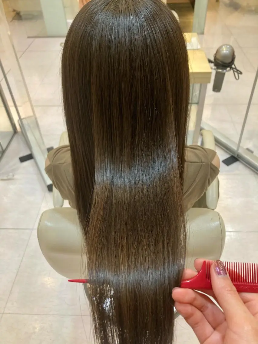 ロング トリートメント 酸熱トリートメント 後藤 瑞季のヘアスタイル