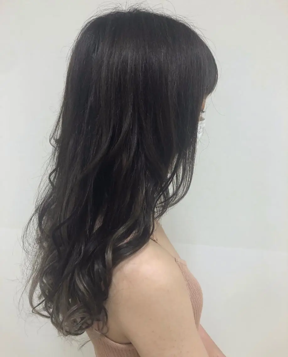 ロング カラー ヘアアレンジ シールエクステ ハイライトカラー エクステ ハイライト ロング enurk店 🍋 M I K U  *のその他イメージ