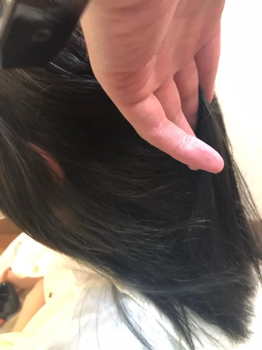 カラー 梅田 拓実のヘアスタイル