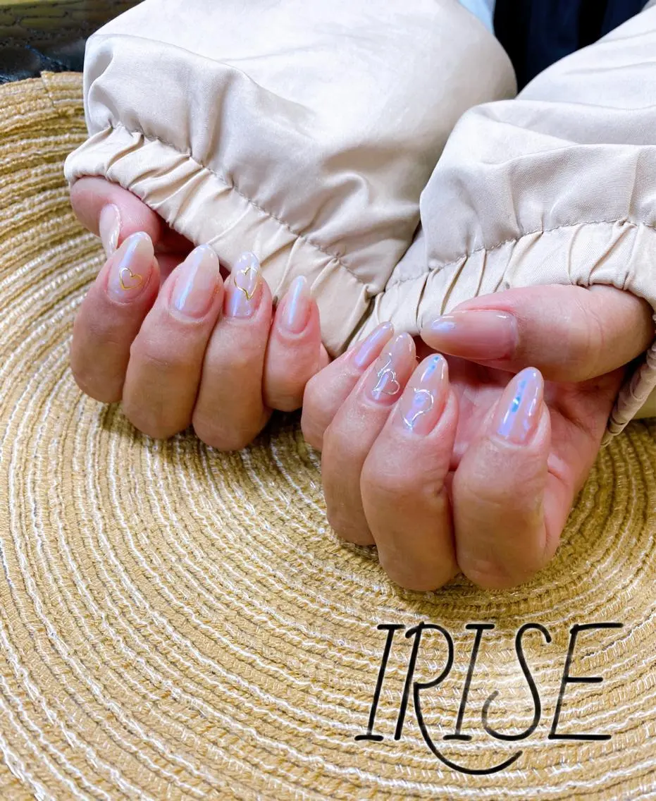ネイル シンプルネイル salon de iriseのマツエク・マツパデザイン