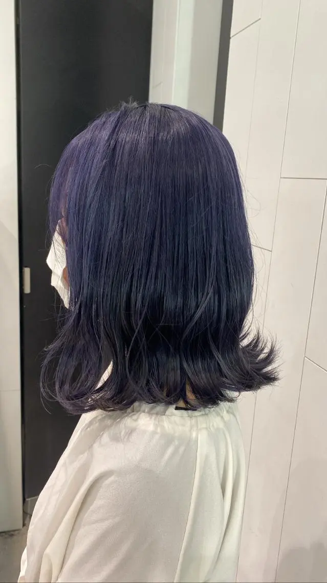 ミディアム ヘアカラー 横山 カミールのヘアスタイル
