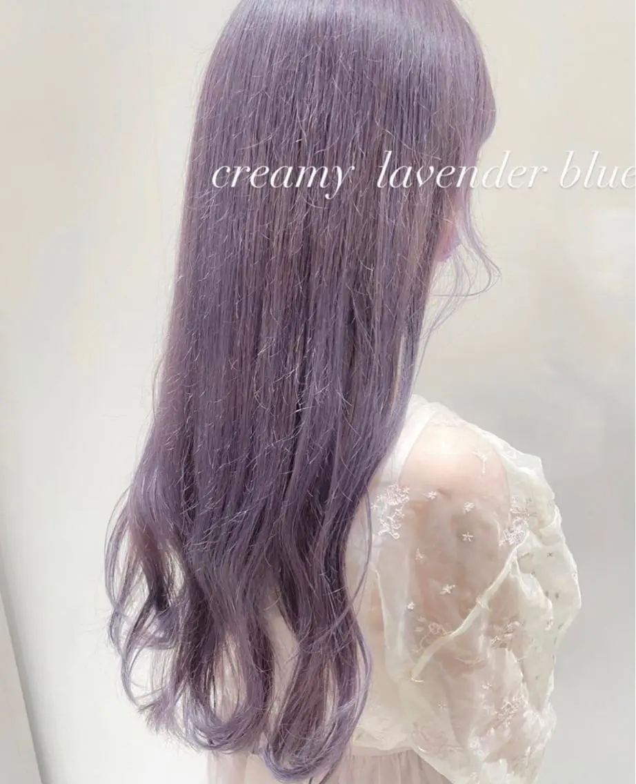 ロング カラー ヘアカラー ワンホン/韓国ヘア 🤍amiのヘアスタイル