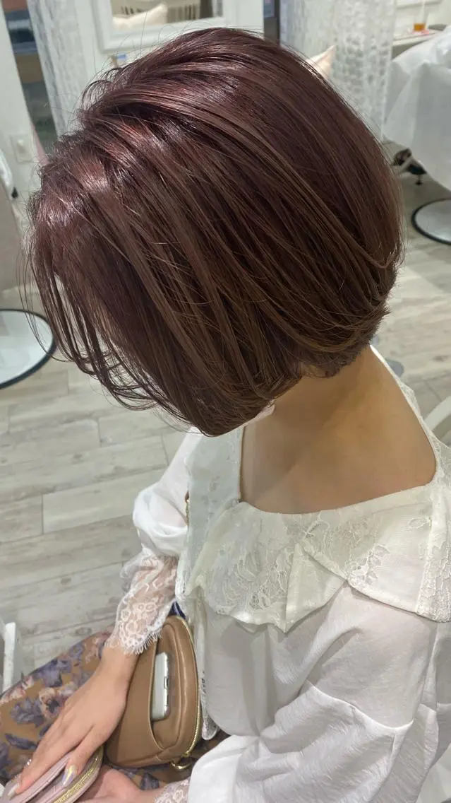 ショート 髪質改善サロン🫧 戎谷栞菜のヘアスタイル
